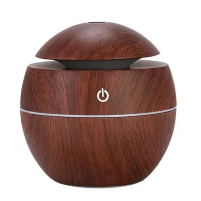 Mini humidificateur en bois clair